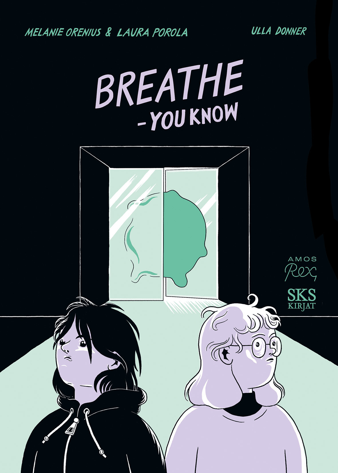 The cover for Breathe you know comic book. Lumi and Niki have entered the museum.