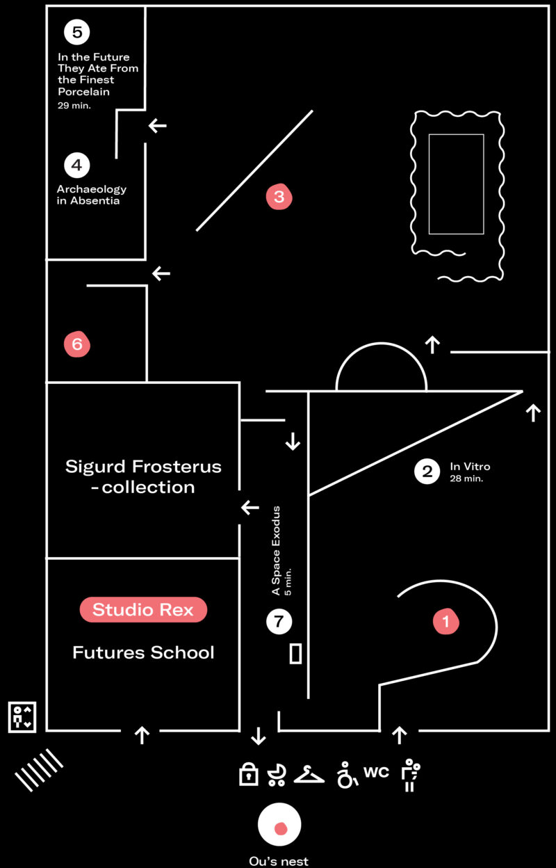 Exhibition map for children.