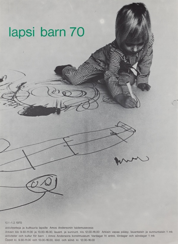 Näyttelyjuliste 1970.