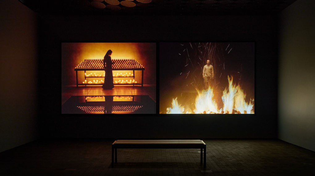 Bill Viola. Night Vigil, 20052009. Amos Rex 2021 Tuomas Uusheimo 1280x720