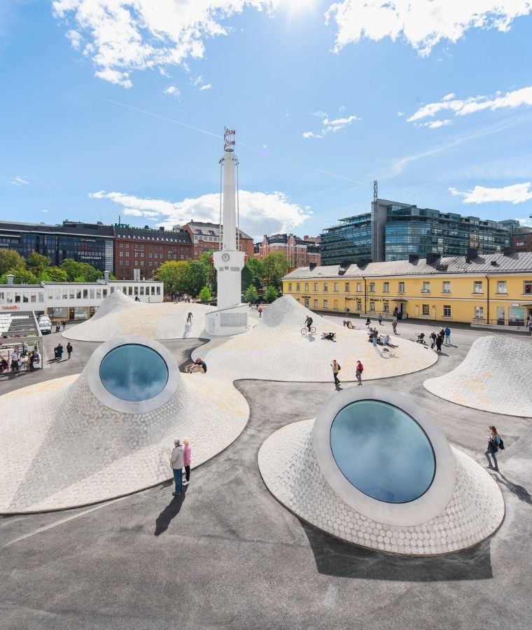 Tule meille - Amos Rex taidemuseo Helsingissä