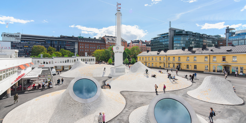 Amos Rex taidemuseo Helsingissä